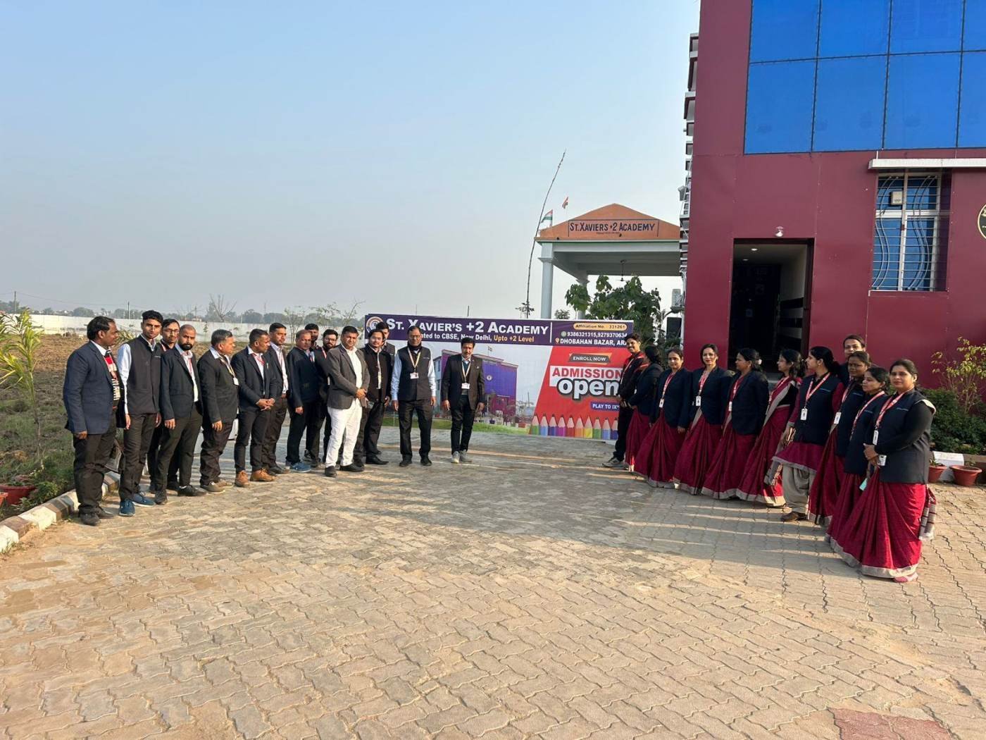 Photograph from the school events album, St. Xavier's +2 Academy, Dhobahan Bazar