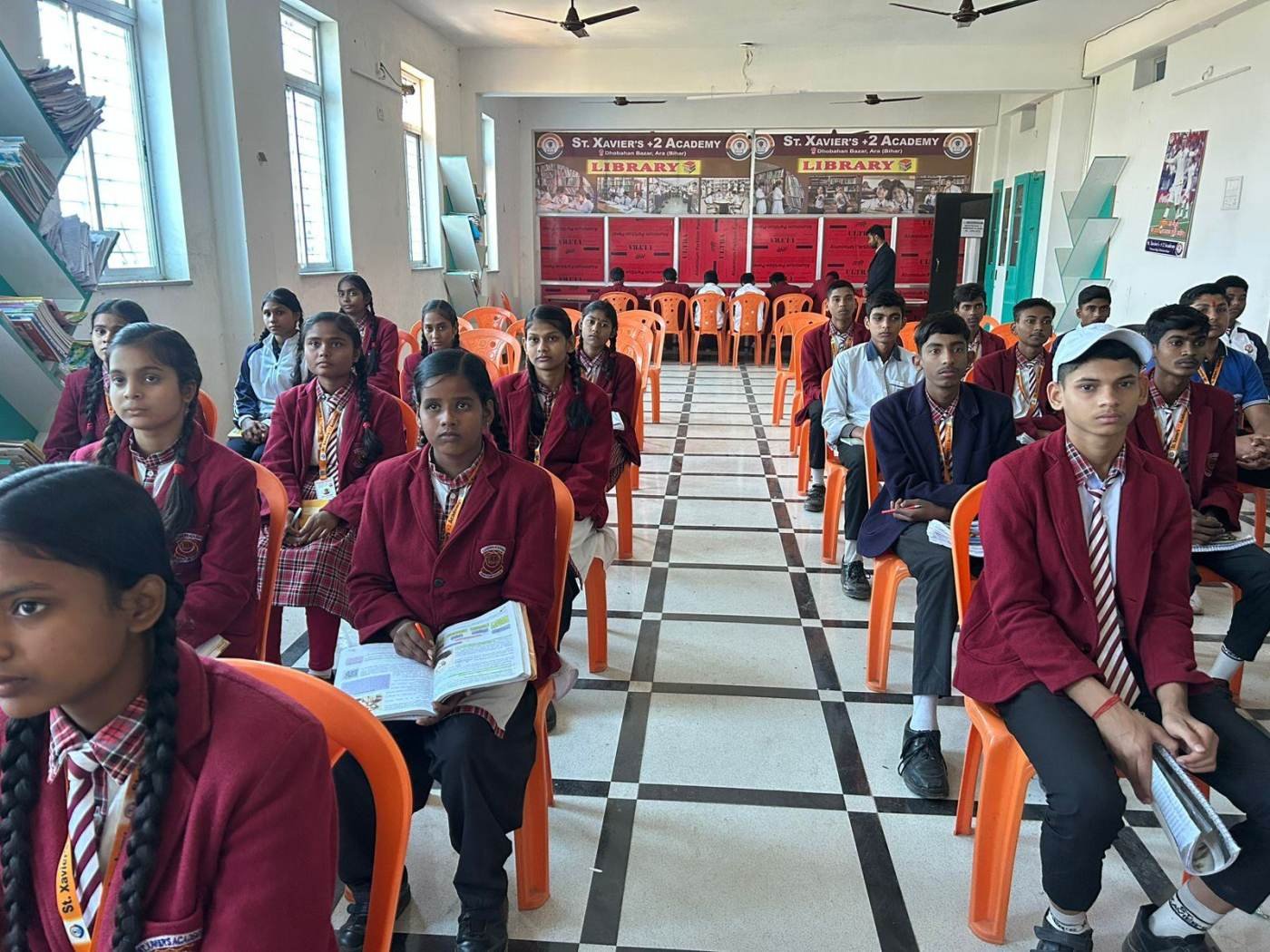 Photograph from the school events album, St. Xavier's +2 Academy, Dhobahan Bazar