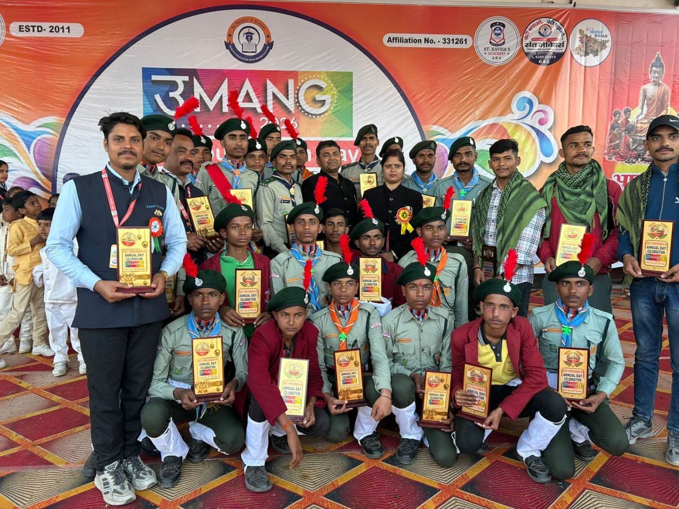 Photograph from the school events album, St. Xavier's +2 Academy, Dhobahan Bazar