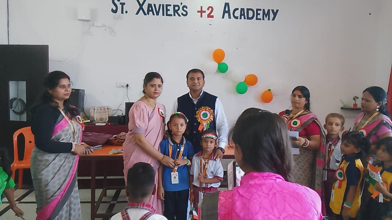 Photograph from the annual function album, St. Xavier's +2 Academy, Dhobahan Bazar