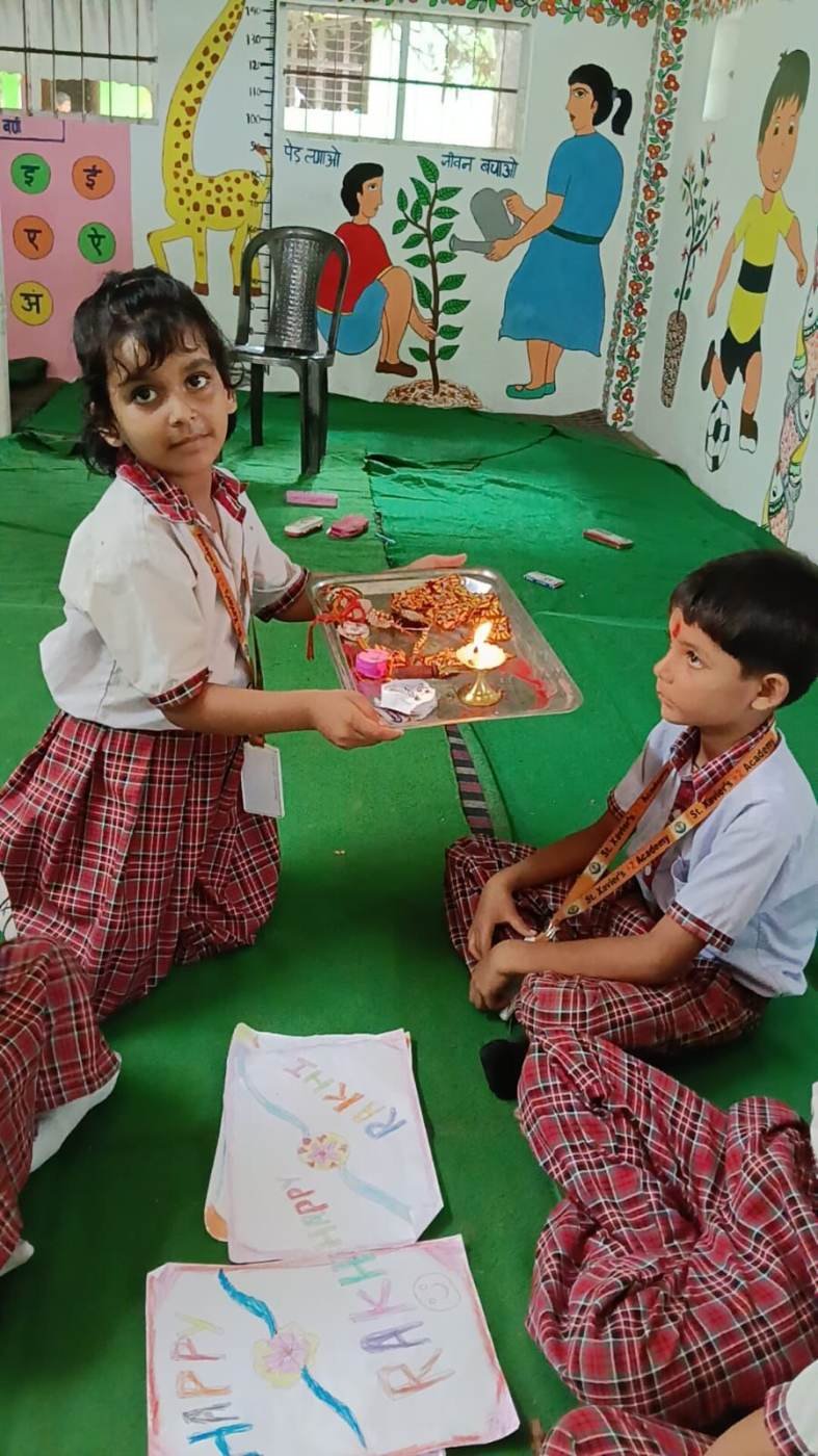 Photograph from the annual function album, St. Xavier's +2 Academy, Dhobahan Bazar