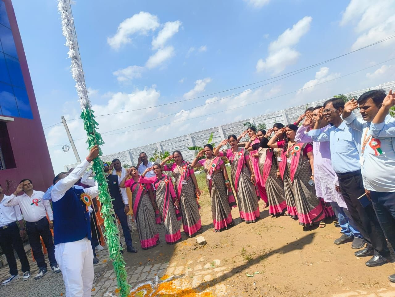 Photograph from the annual function album, St. Xavier's +2 Academy, Dhobahan Bazar