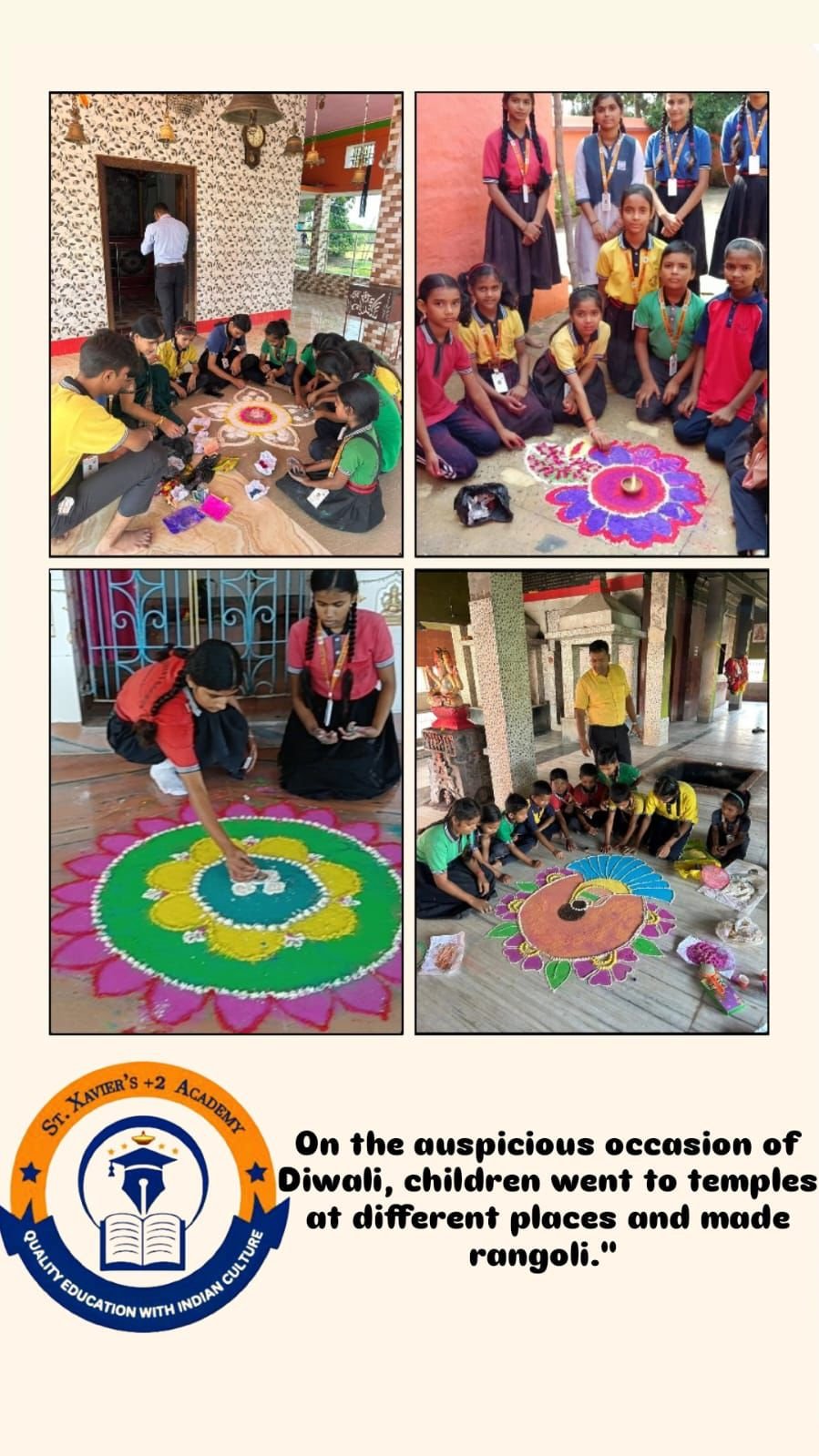 Photograph from the annual function album, St. Xavier's +2 Academy, Dhobahan Bazar