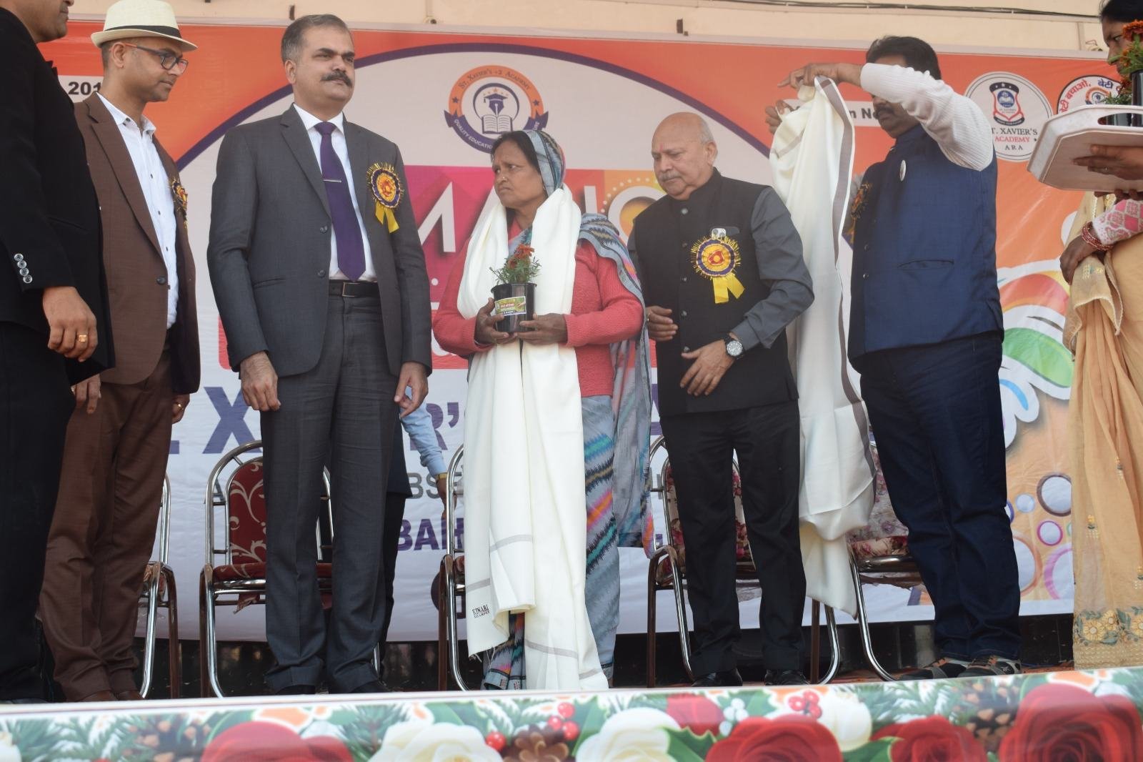 Photograph from the annual function album, St. Xavier's +2 Academy, Dhobahan Bazar
