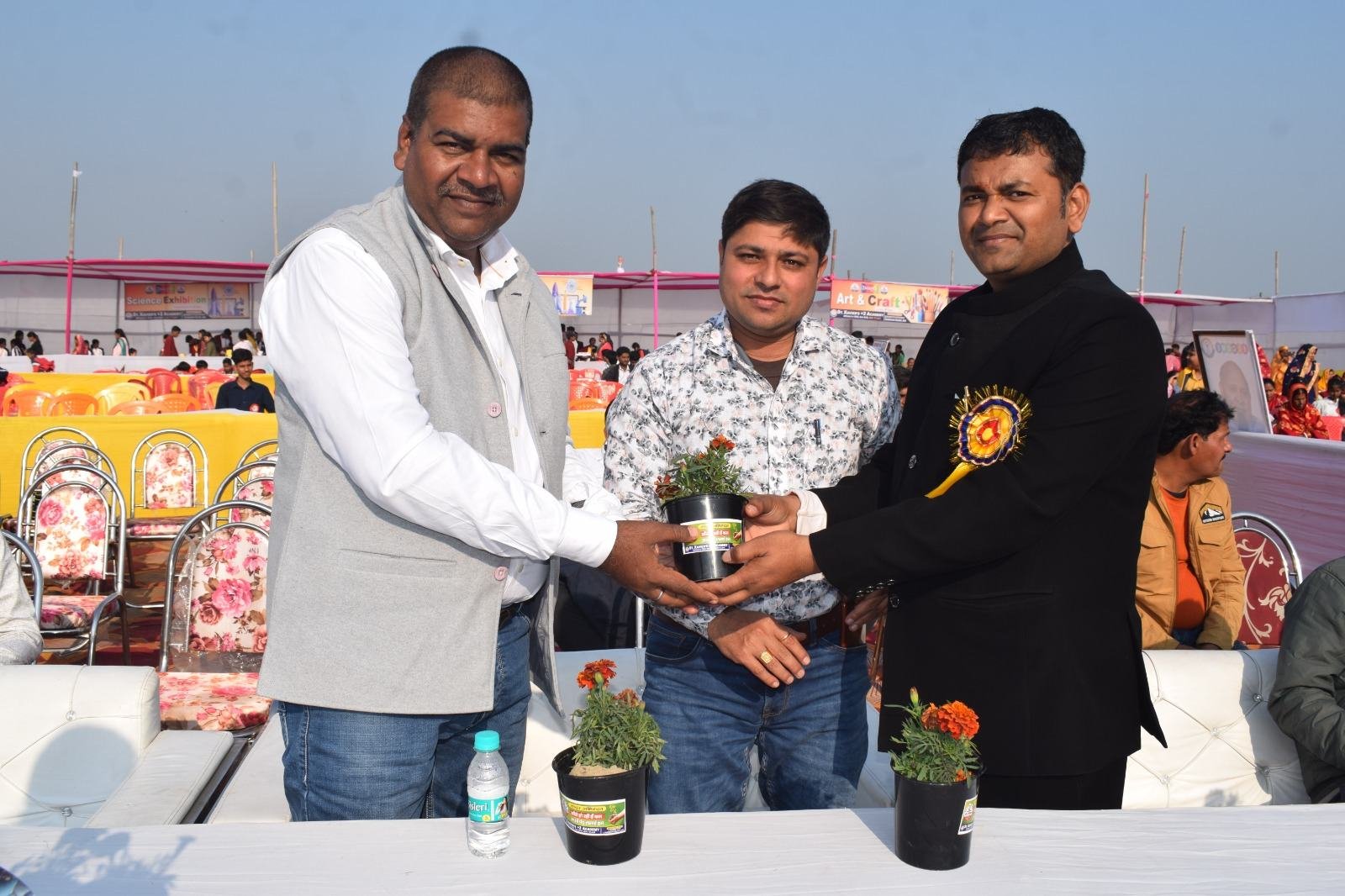 Photograph from the annual function album, St. Xavier's +2 Academy, Dhobahan Bazar