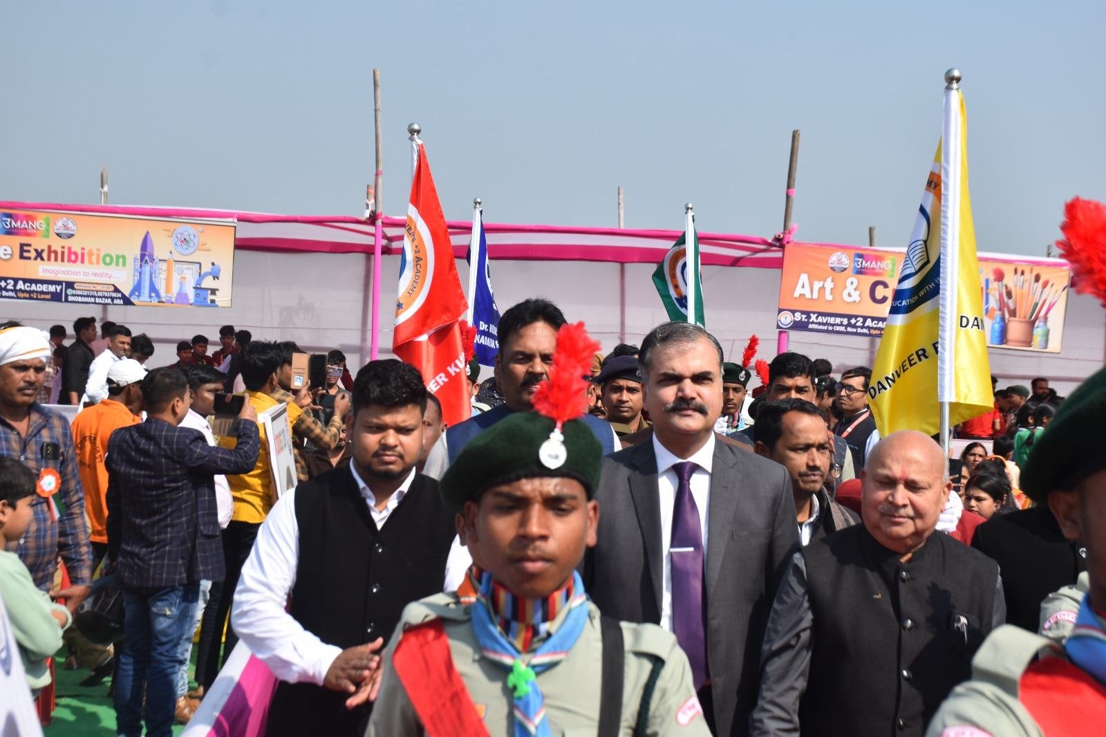 Photograph from the annual function album, St. Xavier's +2 Academy, Dhobahan Bazar
