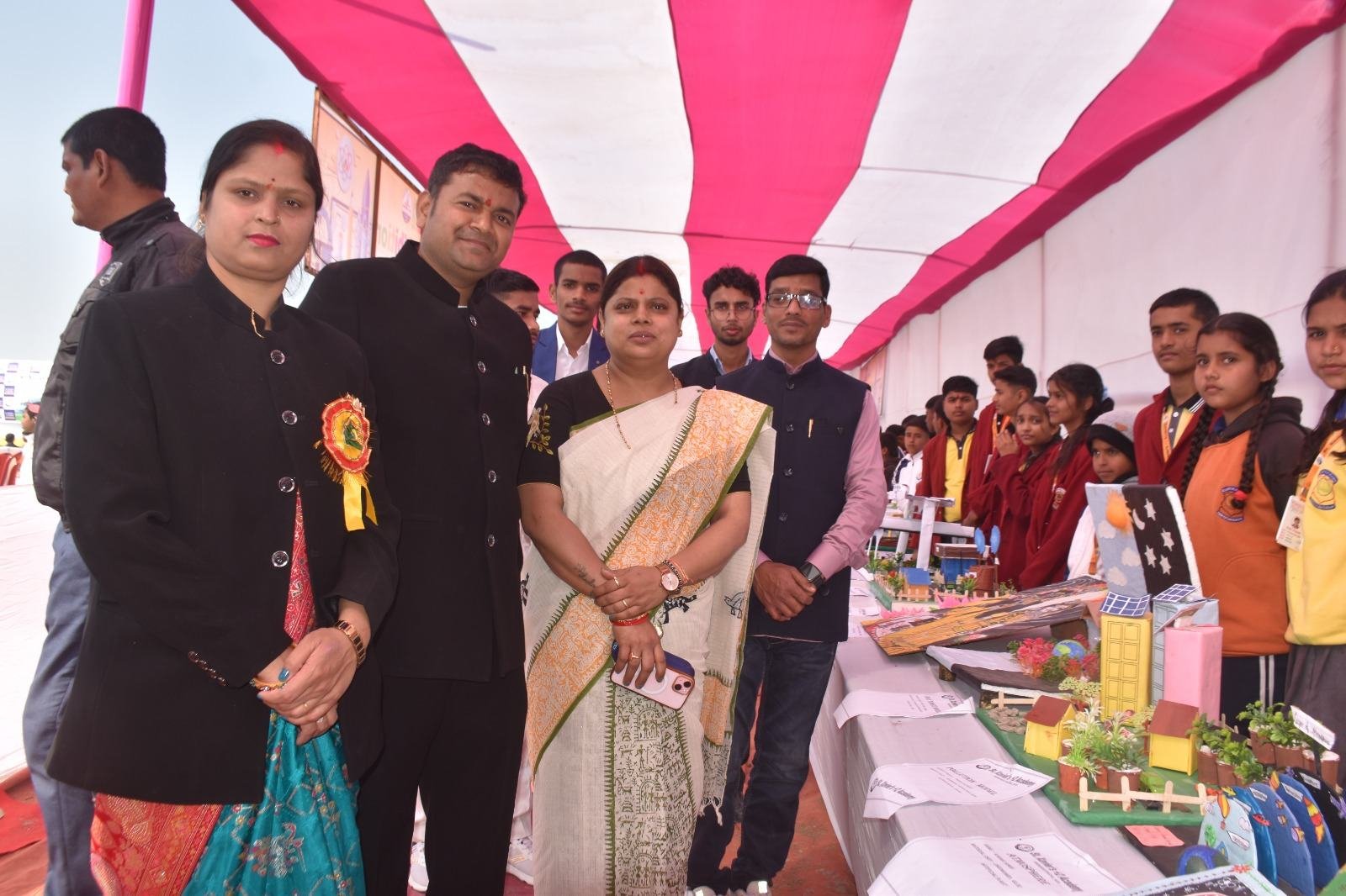 Photograph from the annual function album, St. Xavier's +2 Academy, Dhobahan Bazar