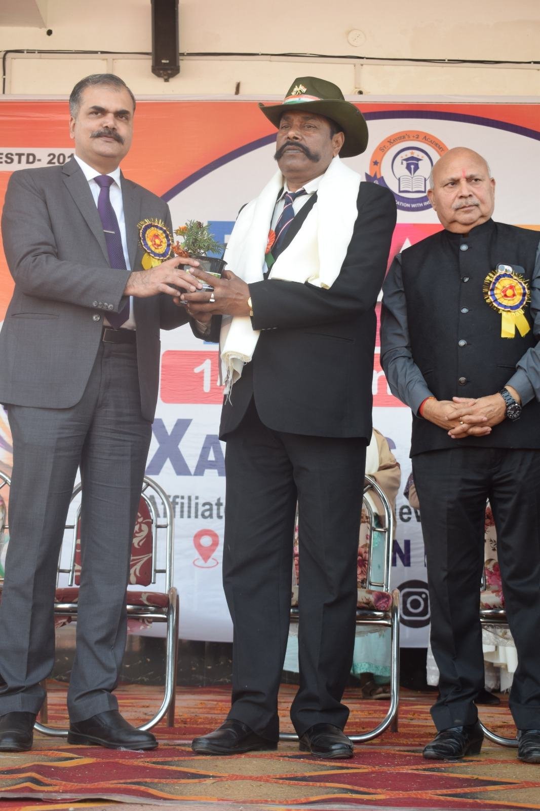 Photograph from the annual function album, St. Xavier's +2 Academy, Dhobahan Bazar
